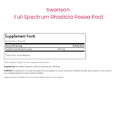 Full Spectrum Rhodiola Rosea Root